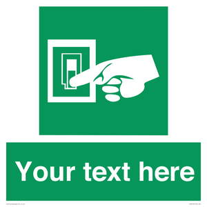 Custom Light Switch Sign